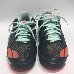 Babolat Womens 8 Grey Mint Orange (C)
